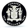 Jamaica 10 JMD UNICEF Save the Children Child Year Piefort PR68 PCGS coin 1979