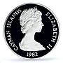 Cayman Is 10 KYD UNICEF Save the Children Child Year Piefort PR69 PCGS coin 1982