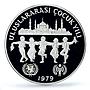 Turkiye 500 lira UNICEF Save the Children Child Year Piefort PR66 PCGS coin 1979