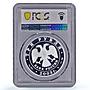Russia 3 roubles Zodiac Signs Sagittarius PR70 PCGS silver coin 2003