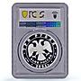Russia 3 roubles Lunar Calendar Year of the Monkey PR70 PCGS silver coin 2004