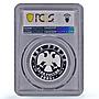 Russia 2 roubles Zodiac Signs Taurus PR69 PCGS silver coin 2005