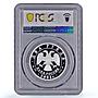 Russia 2 roubles Zodiac Signs Virgo Standing PR70 PCGS silver coin 2005