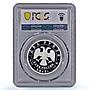 Russia 2 roubles Conservation Red Book Loon Duck Bird PR70 PCGS silver coin 2012