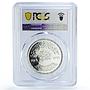 Egypt 1 pound Abbasia Mint Authority 25th Anniversary PR67 PCGS silver coin 1979