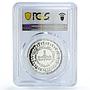 Egypt 1 pound Land Reform Bank 100th Anniversary PR68 PCGS silver coin 1979