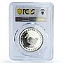 Mauritius 10 rupees Independence Dodo Bird KM-38a PR65 PCGS silver coin 1971