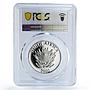 South Africa 1 rand Wine Industry Production Barrels PR67 PCGS silver coin 2000