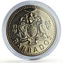 Barbados 10 dollars Summer Olympic Games Pelican Bird KM-36 CuNi coin 1983
