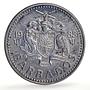 Barbados 10 dollars Summer Olympic Games Pelican Bird KM-36 CuNi coin 1983