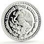Mexico 1/4 onza Libertad Angel of Independence proof silver coin 2013