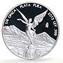 Mexico 1/4 onza Libertad Angel of Independence proof silver coin 2013