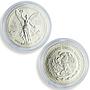 Mexico 1, 1/2, 1/4 onza Set Libertad Angel of Independence silver coins 1992