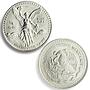 Mexico 1, 1/2, 1/4 onza Set Libertad Angel of Independence silver coins 1992
