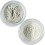Mexico 1, 1/2, 1/4 onza Set Libertad Angel of Independence silver coins 1992