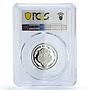 Costa Rica 300 colones Alajuela Founding Jose Ramirez PR69 PCGS silver coin 1981