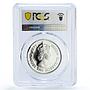 Mauritius 10 rupees Republic Independence Dodo Bird PR64 PCGS silver coin 1971