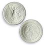 Mexico 1/20 onza Libertad Angel of Independence MS67 PCGS silver coin 1991