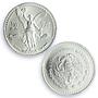 Mexico 1/10 onza Libertad Angel of Independence MS68 PCGS silver coin 1991