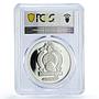 Mexico Football World Cup FIFA 1986 German Mint SP69 PCGS silver medal 1984