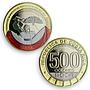 Costa Rica 500 colones Partido de Nicoya Annexation PR67 PCGS bimetal coin 2024