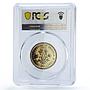 Nigeria 2 shillings Federation Coinage Queen Elizabeth PR64 PCGS CuNi coin 1959