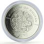Bhutan 300 ngultrum Lunar Calendar Year of the Rabbit proof silver coin 1996