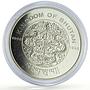 Bhutan 300 ngultrum Lunar Calendar Year of the Dragon proof silver coin 1996