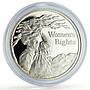 Zambia 500 kwacha Human Rights Women's Rights Politics proof silver coin 1994