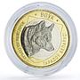 Belarus 2 roubles x 5 Set Bison Deer Lion Lynx Wolf Animals Fauna coins 2021