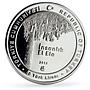 Turkiye 50 lira Turkish Olympics 100th Anniversary Tree proof silver coin 2012