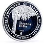 Turkiye 50 lira Turkish Olympics 100th Anniversary Tree proof silver coin 2012