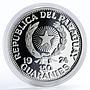 Paraguay 150 guaranies John F. Kennedy president proof silver coin 1974