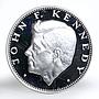 Paraguay 150 guaranies John F. Kennedy president proof silver coin 1974