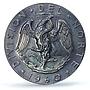 Mexico General Francisco Villa Horseman Politics SP65 PCGS silver medal 1960