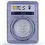 Benin 1000 francs Sydney Olympics Shot Put Piefort MS70 PCGS silver coin 1997