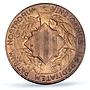 Spain Catalonia 5 centimos Union Coinage St. George MS65 PCGS copper coin 1900