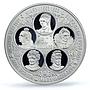 Cayman Islands 50 dollars England Queens Politics PR70 PCGS silver coin 1976