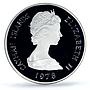 Cayman Islands 50 dollars Coronation 25th Anniversary Queens PR70 PCGS coin 1978