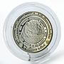 Thailand 20 baht 50 years FAO World Food Summit proof coin 1996