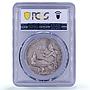 Germany Richthofen Red Baron Planes Aviation Matte SP64 PCGS silver medal 1918
