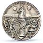 Germany Ferdinand Zeppelin Airships Aviation Matte SP63 PCGS silver medal 1928