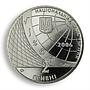Ukraine 2 hryvnia 100 years Kyiv National Economic University nickel coin 2006