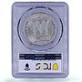 San Marino 20 lire Republic Coinage KM-11a UNC PCGS silver coin 1937