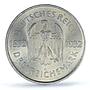 Germany 3 mark Goethe 100th Anniversary Literature MS64 PCGS silver coin 1932