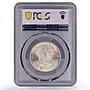 Germany 3 mark Goethe 100th Anniversary Literature MS64 PCGS silver coin 1932