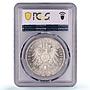 Germany Prussia 5 mark William Wilhelm II Thaler MS62 PCGS silver coin 1914