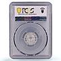 China 10 cents Republic Coinage Phoenix Dragon LM-83 XF PCGS silver coin 1926