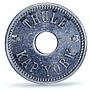 Denmark Greenland 5 ore Thule-Kap York KM-Tn5.1 MS63 PCGS aluminum coin 1910