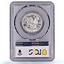 Italy 2 lire King Victor Emmanuel III Coinage KM-55 AU58 PCGS silver coin 1916